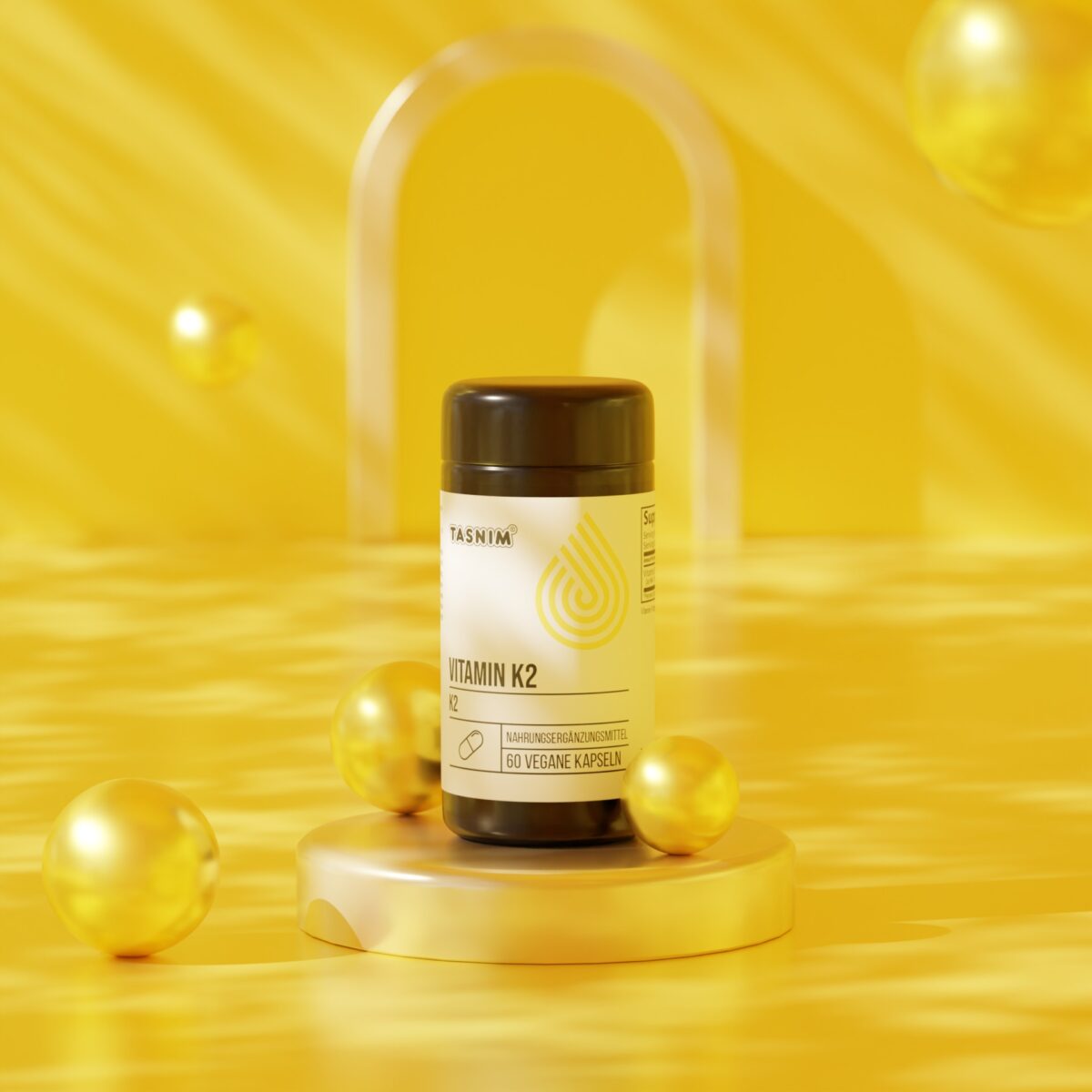 Vegane Vitamin K2 (MK‑7)