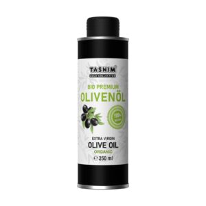 Bio Olivenöl Extra Virgin Tasnim, Premium Qualität - 250ml UV-Schutzdose