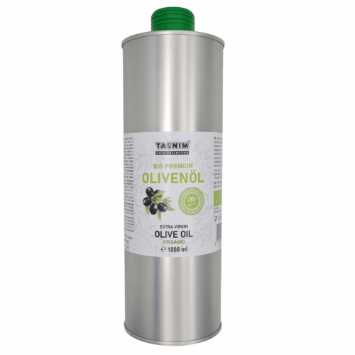 Bio Olivenöl Extra Virgin Tasnim, Premium Qualität - 1000ml