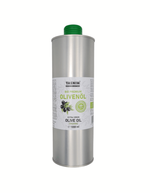 Bio Olivenöl Extra Virgin Tasnim, Premium Qualität - 1000ml