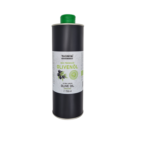 Bio Olivenöl Extra Virgin Tasnim, Premium Qualität - 750ml