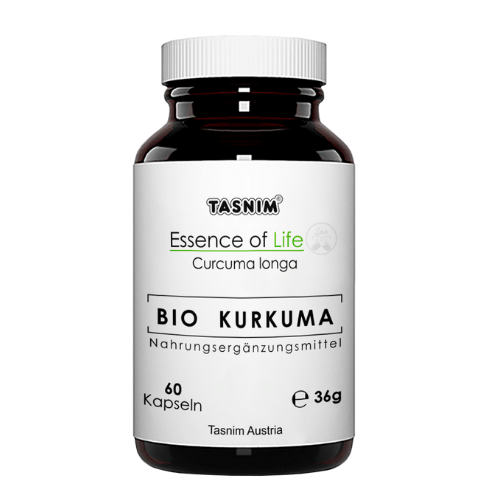 Bio Kurkuma - Essence of Life Tasnim - mit Icons